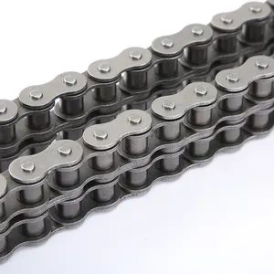 Industrial custom carbon steel chain single and double row roller drive chain 10B 2