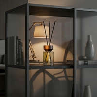 Diffuseur à bâtonnets en verre poli de luxe, parfum longue durée, marque privée, directement de l'usine, pour la décoration intérieure haut de gamme de cafés et boutiques