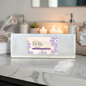 สบู่กลีเซอรีนใสสีขาวทำมือขายส่ง น้ำหนัก <span class=keywords><strong>5.2</strong></span> ปอนด์ สำหรับดูแลผิวและเป็นของขวัญ - Product Image 1