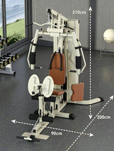 Station de musculation multifonction FRS, 88+ <span class=keywords><strong>exercices</strong></span>, machine d'entraînement de force tout-en-un, pile de poids de 73 kg, entraînement complet du corps, salle de sport à domicile - Product Image 2