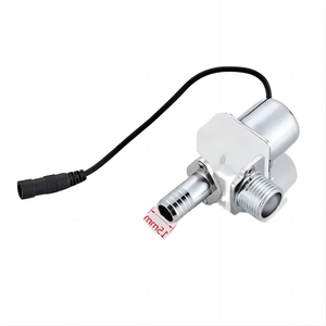 Оптовая продажа, 5% сантехника, электронный инфракрасный кран, автоматический настенный медный датчик воды, Соленоидный клапан - Product Image 1