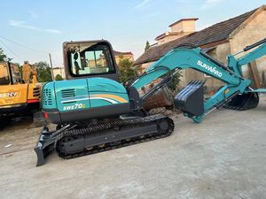 Mini-excavatrice sur chenilles de haute qualité de marque chinoise SUNWARD SWE 70E 90E 7TON 9TON, idéale pour les travaux de construction, à bon prix - Product Image 3