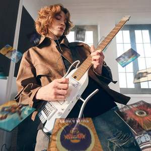 Nuovo arrivo Donner Hush X <span class=keywords><strong>Pro</strong></span> chitarra elettrica - Product Image 6