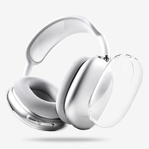 Custodia in TPU morbida con Logo personalizzato per <span class=keywords><strong>Apple</strong></span> per cuffie AirPods Max trasparente per il corpo completo protezione Anti-graffio sconto per ordine all'ingrosso - Product Image 2