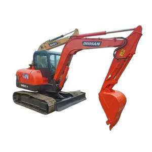 Doosan Excavadora sobre orugas usada con EPA para motor Kubota en buenas condiciones con componentes centrales y bomba de motor, Doosan - Product Image 1