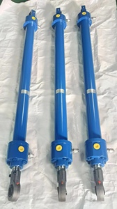 กระบอกไฮดรอลิกแบบยืดหดได้ รุ่น CDM1MF4/80/45/400 21/B11CGDMWW CDM1MP5/80/45/500A1X  วัสดุเหล็กกล้าคาร์บอนสีน้ำเงิน ปรับแต่งได้ - Product Image 5