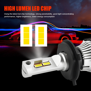 Nuova Lampadina LED EURS H4/H7 6500K per Fari Auto con Ventola Integrata, Impermeabile IP65, 19000LM 105W, Adattabile Universalmente alle Auto - Product Image 2