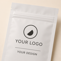 Pochette refermable avec logo personnalisé