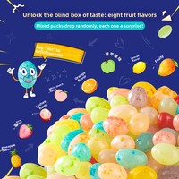 KOZED Knapperige Fruitgummies Fruitige Smaak Zoetzuur 40g Zakje Kindersnacks