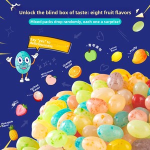 Bonbons gélifiés croustillants aux fruits KOZED, saveur fruitée, sucré et acidulé, sachet de 40g, collations pour enfants - Product Image 2