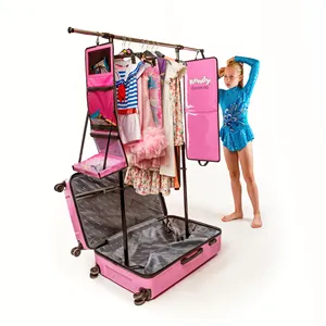 Muestra Gratuita de Fábrica, Bolsa de Viaje Ligera para Disfraces, Bolsa de Baile Plegable con Perchero - Product Image 2