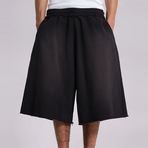 Shorts <span class=keywords><strong>pour</strong></span> hommes de haute qualité taille élastique Street Wear pantalons de survêtement à l'entrejambe baggy pantalons de survêtement hommes <span class=keywords><strong>coton</strong></span> - Product Image 1