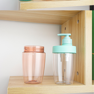 <strong>High</strong> End 500ml PET Custom <strong>Colorful</strong> Lotion Shampoo Bottles with Wide Mouth Pump Sprayer Excellent <strong>Performance</strong> for Screen <strong>Printing</strong> - Product Image 5