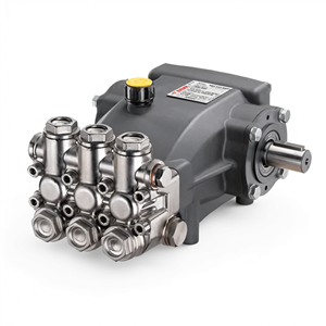 Pompe à piston haute pression Hawk NMT 15/20 HT pour lavage de voitures et nettoyage industriel - Product Image 2