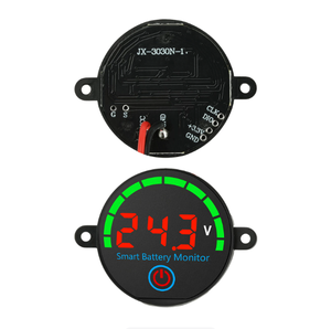Indicador de Voltaje y Potencia LED Circular DC7-55V, Pantalla de Consumo de Energía para Baterías de Litio y Ácido - Product Image 5