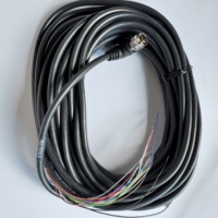 Câble de contrôle KEYENCE OP-88306, connecteur coudé NFPA79, 10 m, pour lecteurs de codes-barres séries SR-2000/SR-1000, OP 88306