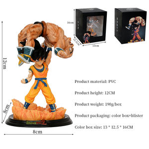 โมเดลกอริลลาขนาดเล็ก10cm สำหรับตกแต่งโต๊ะ2สไตล์ - Product Image 3