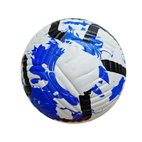Ballon de football en cuir PU thermocollé de haute qualité, taille officielle 5, pour l'entraînement sportif en équipe, vente directe du fabricant