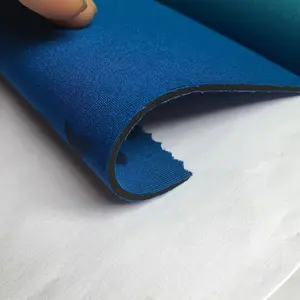 Эластичная Неопреновая ткань с резиновым покрытием, Неопреновая нейлоновая полиэфирная композитная ткань для дайвинга, толщина цвета под заказ