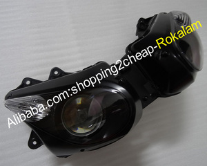 Conjunto de faros delanteros para Kawasaki ZX10R <span class=keywords><strong>06</strong></span> 07 ZX-<span class=keywords><strong>10R</strong></span> 2006 2007 ZX <span class=keywords><strong>10R</strong></span>, lámpara deportiva, piezas de posventa - Product Image 2
