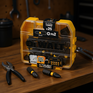 Juego de 25 Puntas para Destornillador DeWalt Flex Torq de 25 mm Ph2 con Estuche Resistente - Product Image 3