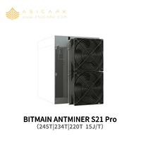 ASICARK |   BITMAIN ANTMINER S21 Pro 234Th, mineur de Bitcoin ultra-efficace à refroidissement par air pour les fermes minières BTC à grande échelle