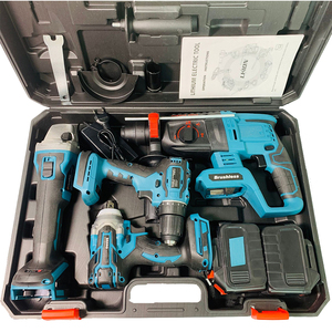 Kit de Herramientas Multifunción de Plástico Impermeable para el Hogar, Caja de Herramientas para Mecánico, Herramientas Dedicadas para Electricista, Herramientas Eléctricas a Batería - Product Image 3