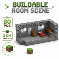 Briques de construction 3D personnalisées à faire soi-même, 2,0 cm, plastique ABS, ensemble de puzzles magnétiques, jouets éducatifs pour enfants, multicolores, certifiés CE/EN71 et ASTM