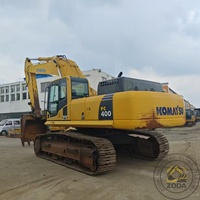 Excavatrice Komatsu PC350-8 d'occasion certifiée d'origine japonaise, tracteur lourd sur chenilles avec fonctionnalités supplémentaires