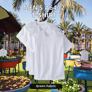 Camiseta Unisex A6402 para Hombre, 100% Algodón, 200 Gramos, Tejido de Hilo, Diseño Estampado, Ecológica, Corte Regular, Cuello Redondo, Manga Corta - Product Image 2