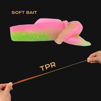 Appât souple TPR de haute qualité 10cm/8g et 12cm/13.5g en plastique Durable réaliste et efficace pour la pêche en bateau en rivière et en océan