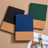 Carnet de notes A5 style professionnel avec logo personnalisé - Cadeau pour réunion annuelle d'entreprise, avantage pour les employés, design minimaliste