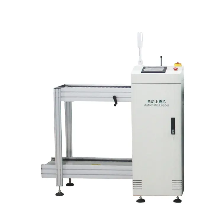 Qihe-línea de producción QUL350 SMT, máquina de impresión de plantillas, completamente automática, multicargador, PCB