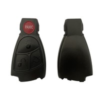 Coque de clé de voiture intelligente neuve à 2/3/4 boutons pour Mercedes Benz Classe C E B S CL CLS CLK ML SLK (sans lame)