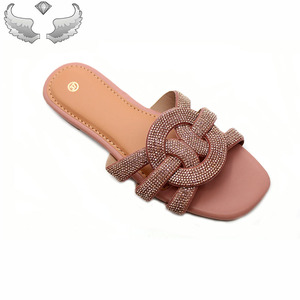 High-quality Fashionable <b>Summer</b> Casual Glittery Breathable Women <b>slippers</b> Wholesale Lightweight and Comfortable Women's Sandals - Product Image 2