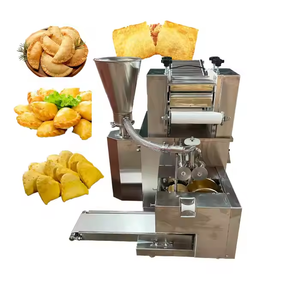 15cm Automatic Samosa Curry Puff Empanada Ravioli <b>Dumpling</b> <b>Maker</b> <b>Machine</b> Motor Food Grade Stainless Steel 70 Pcs/Min Capacity - Product Image 1