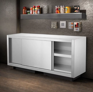 ตู้201ติดผนังสเตนเลสสตีลทนทานปรับแต่งได้พร้อมประตูบานเลื่อนสำหรับโรงแรมและร้าน<span class=keywords><strong>อาหาร</strong></span>ในดูไบ - Product Image 2