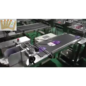 Máquinas de embalaje auxiliares automáticas Alimentador de fricción Servomotor Máquina de paginación para bolsas/cajas