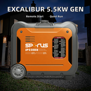 Excalibur SC4000I 5.5KW <b>Silent</b> Single Phase Inverter Gasoline <b>Generator</b> 50/60Hz with Remote Control Function - Product Image 2