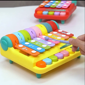 Wholesale Knock Piano <b>Keyboard</b> Sensory Toys 2 in 1 Musical Early Education Knock Piano <b>Instrument</b> Toys - Product Image 4
