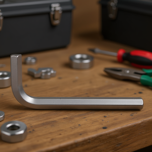 ประแจหกเหลี่ยมเฟอร์วีรูปตัว L ขนาด 2 มม. สำหรับการซ่อมแซมฮาร์ดแวร์ที่มีความแม่นยำ - Product Image 3