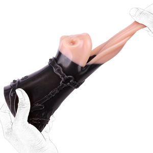 GEEBA Vaso Masturbador Realista de Boca de Caballo para Hombre, Coño de Bolsillo de <span class=keywords><strong>Silicona</strong></span> Suave, Juguetes Sexuales para Hombres, <span class=keywords><strong>Muñecas</strong></span> Sexuales de Fantasía - Product Image 2