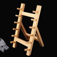 Support de Couteau à Sashimi en Bois Authentique et Durable, Support Professionnel Yanagiba, Organisateur Ergonomique de Qualité Hôtelière pour Chef et Cuisine