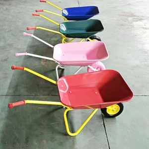 Chariot de jardin <span class=keywords><strong>pour</strong></span> <span class=keywords><strong>enfants</strong></span>, chariot de plage extérieur, jouet <span class=keywords><strong>pour</strong></span> <span class=keywords><strong>enfants</strong></span>, chariot à outils léger <span class=keywords><strong>en</strong></span> plastique avec plateau, chariot à roulettes - Product Image 6