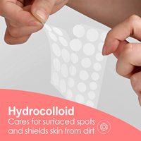 Patch hydrocolloïde pour soins de la peau anti-acné anti-acné avec logo personnalisé