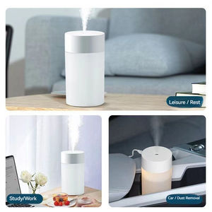<span class=keywords><strong>Humidificateur</strong></span> d'air ultrasonique USB 260 ml avec lampe LED, mini diffuseur d'huiles essentielles, purificateur d'air pour voiture, générateur de brume aromatique anionique - Product Image 5
