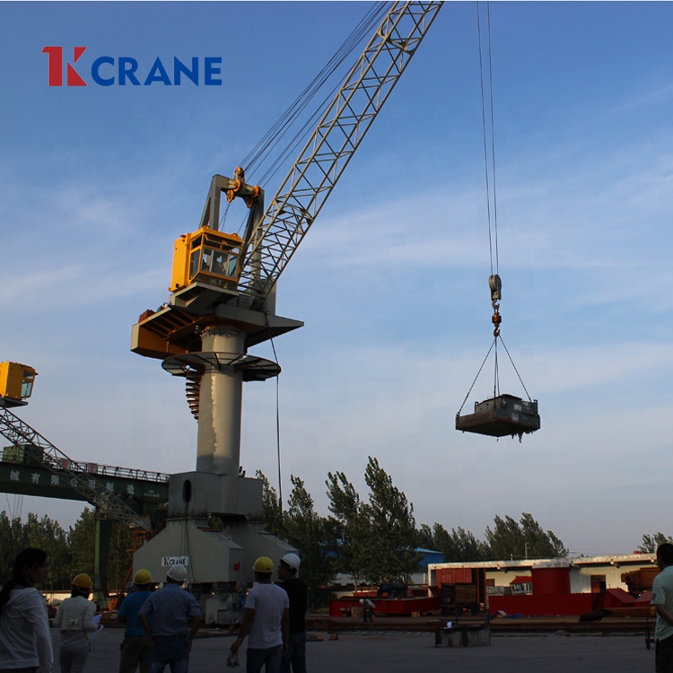 Опорно-поворотный портал стреловой кран