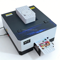 Impresora profesional de inyección de tinta, tarjeta de identificación, DVD, PVC