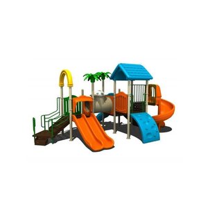 Aire de jeux HANLIN pour enfants, toboggan en plastique d'extérieur, équipement de terrain de jeux extérieur, parc d'attractions, autres produits de parc d'attractions - Product Image 5