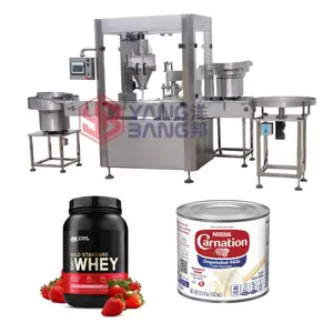 YB-FX2 Automatic Instant Coffee Production Line Whey Milk Protein Powder Filling Machine